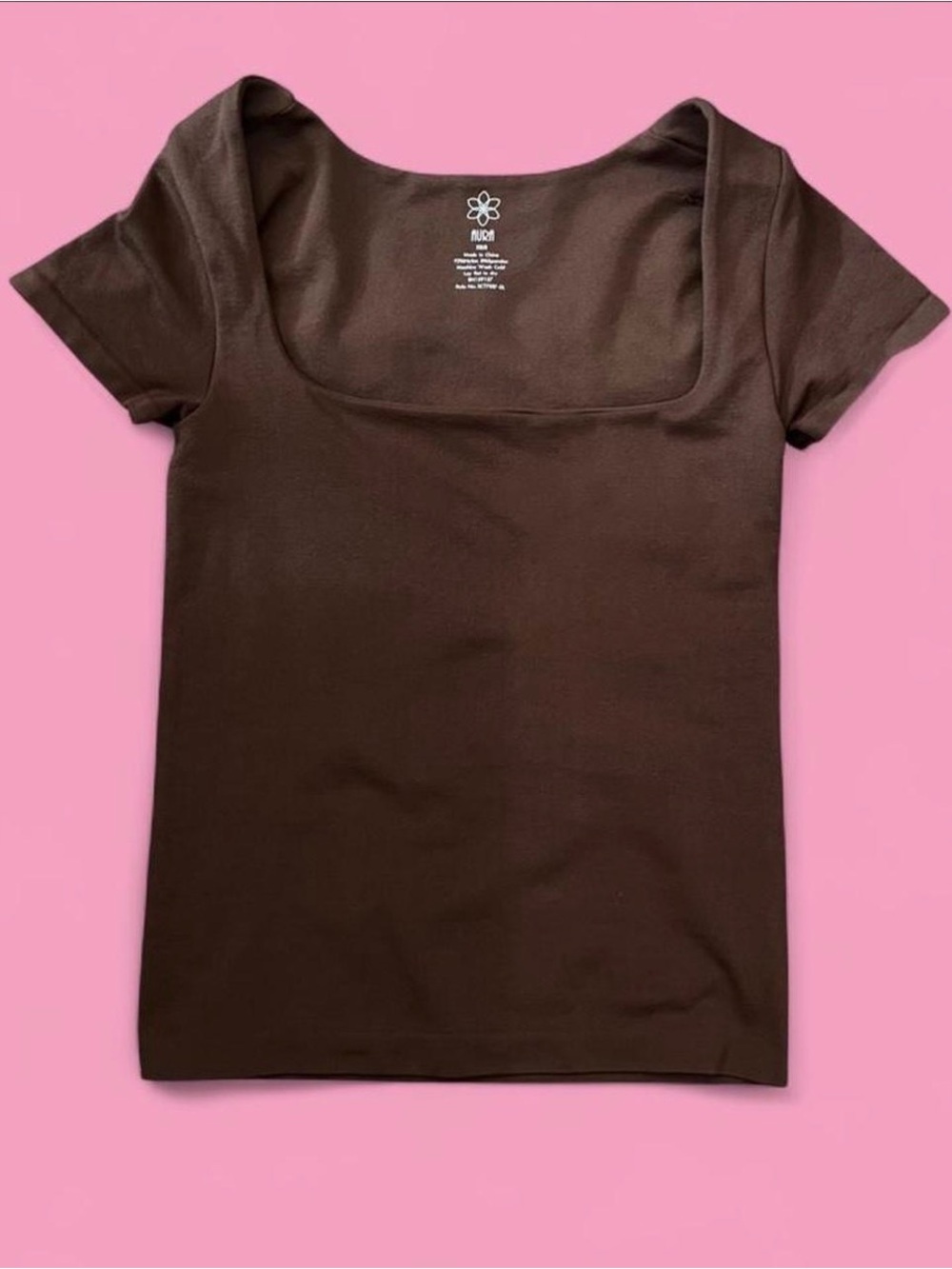 Brown Tee